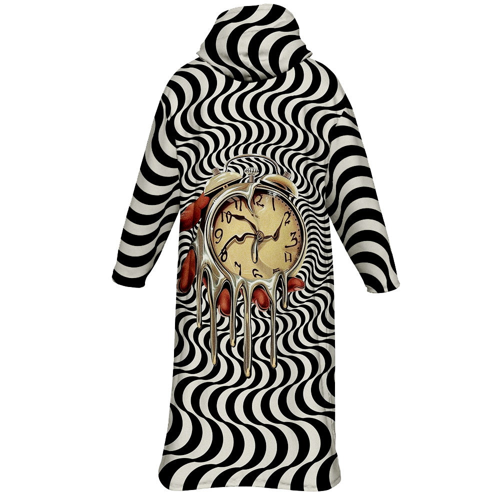 Time Is An Illusion All Over Print Cloak