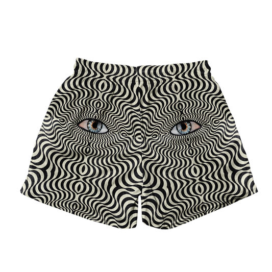 Hypnotic Eye All Over Print Men's Mesh Shorts