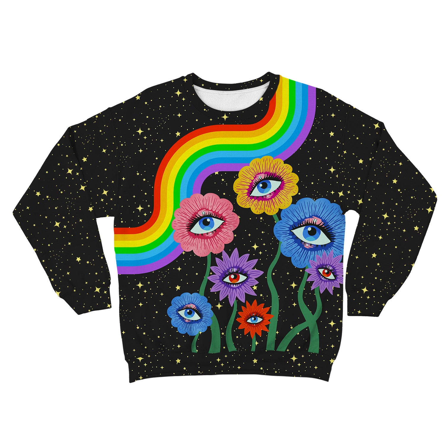 The Eye & The selling Rainbow Unisex Sweatshirt