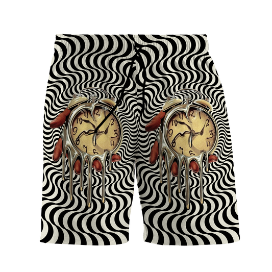 Time Is An Illusion All Over Print Men's Shorts