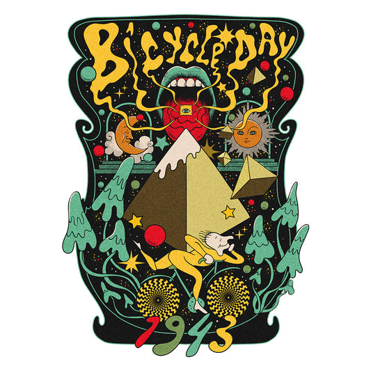 Bicycle Day Premium Graphic Tee