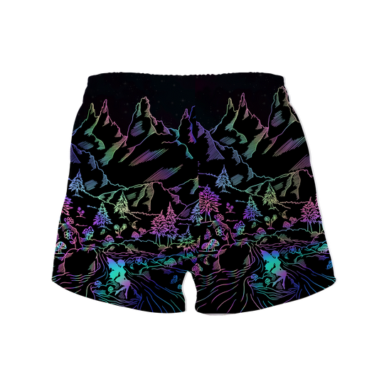 Psi~ World All Over Print Women's Shorts