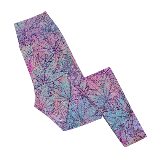 Canna~ Pattern All Over Print Leggings