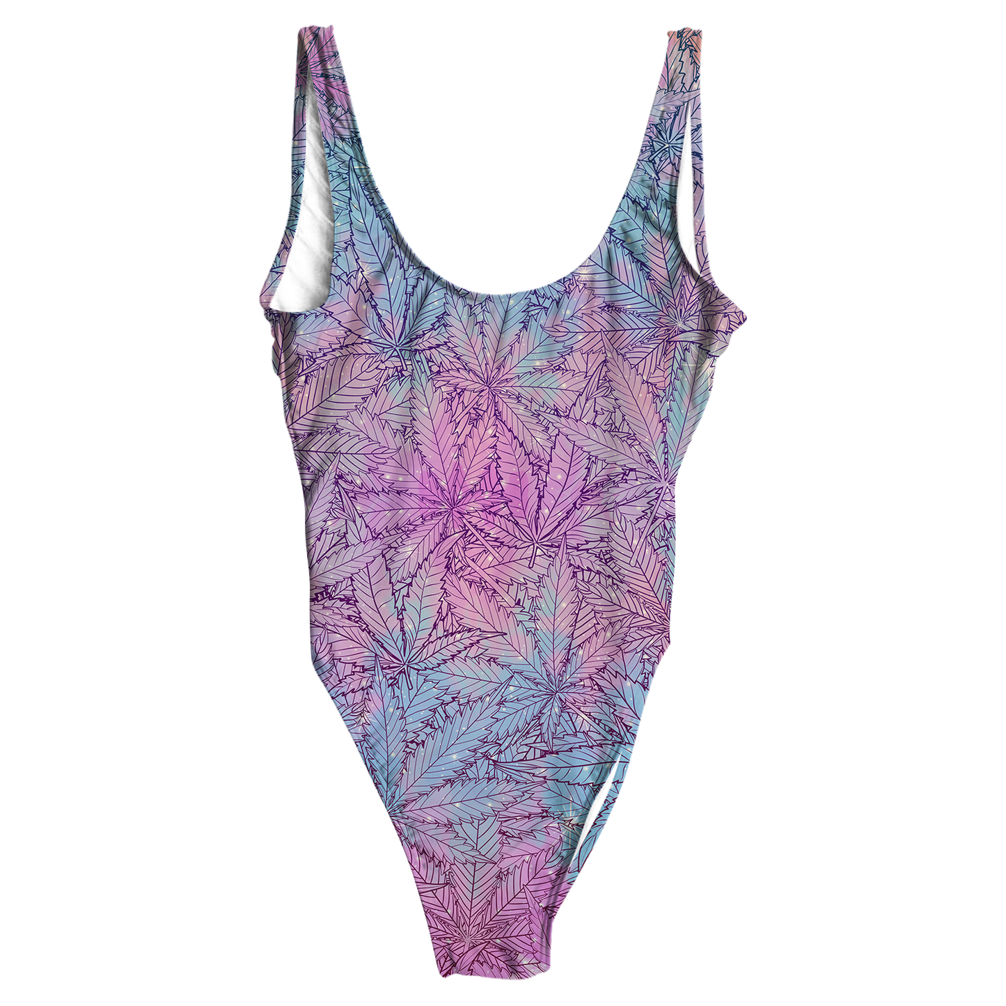 Canna~ Pattern All Over Print One-Piece Swimsuit