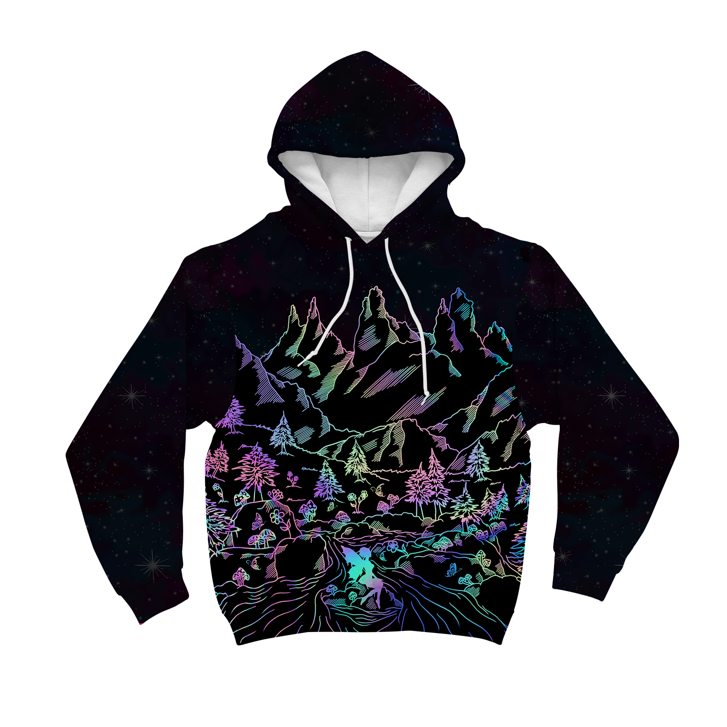 All-Over Print Men's Pullover Hoodie