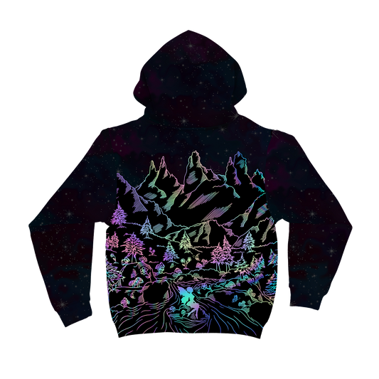 Psi~ World All Over Print Unisex Hoodie