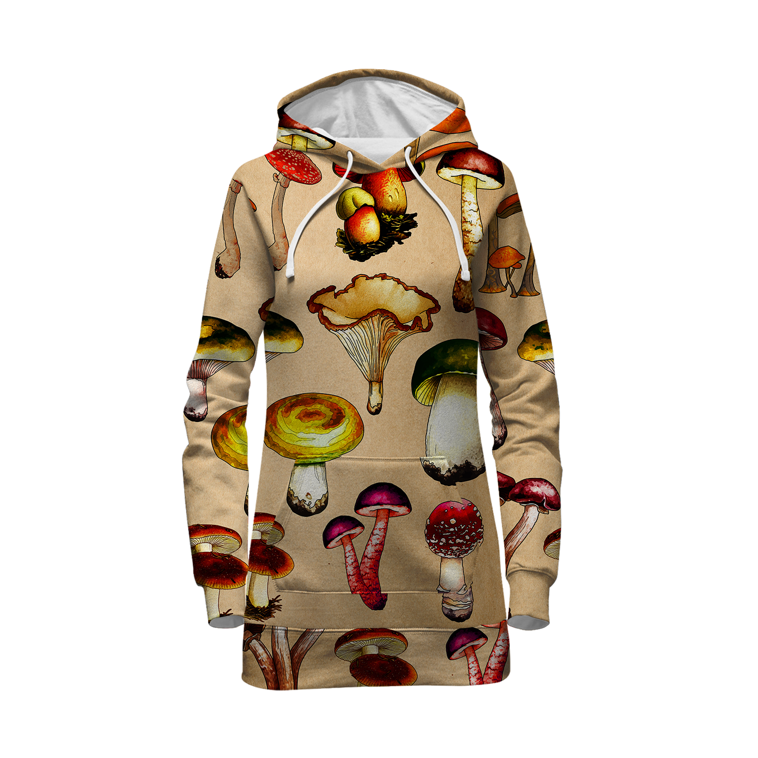 Mushroom best sale print hoodie