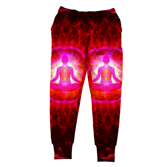 Meditating Psi~ All Over Print Unisex Joggers