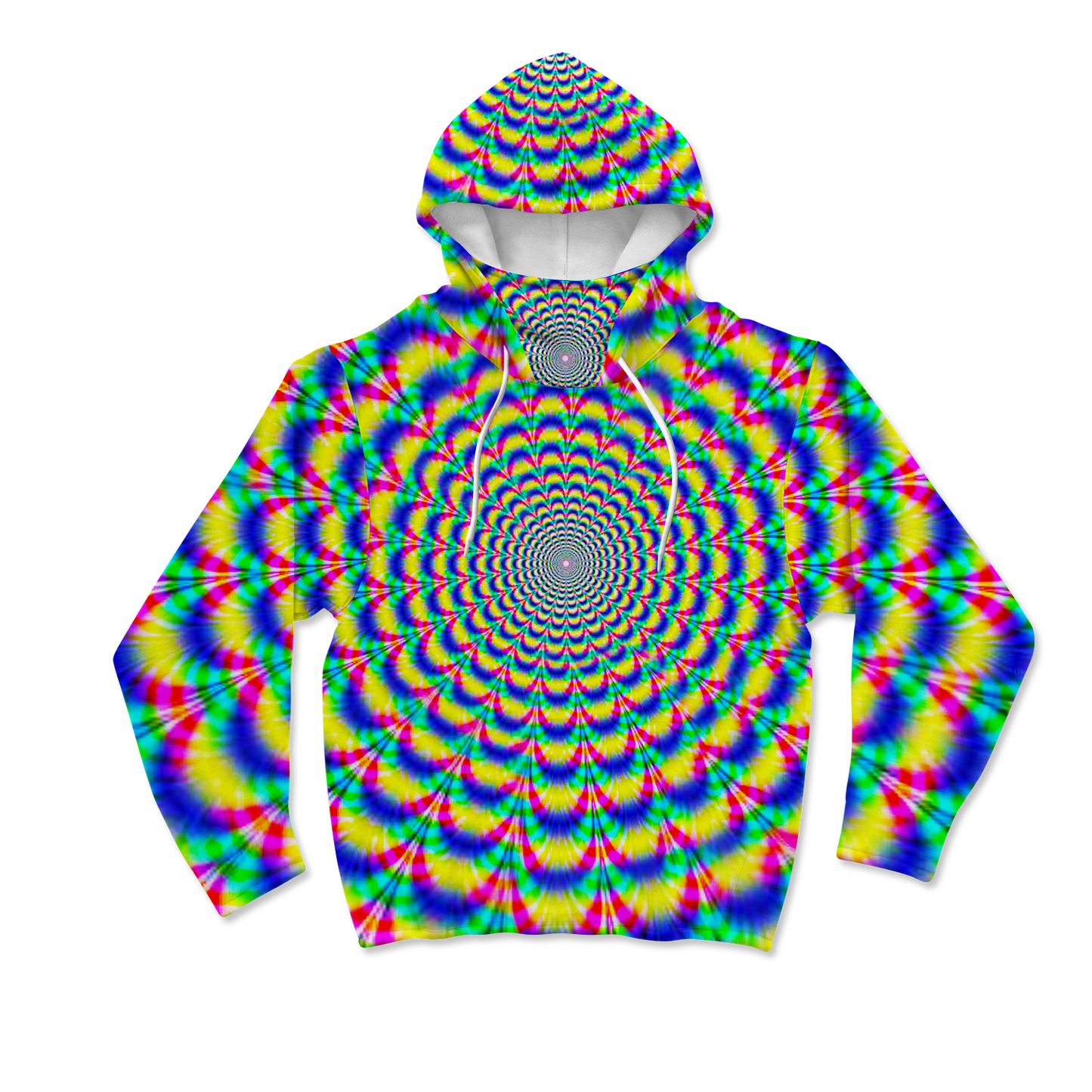 Psi~ Spiral All Over Print Mask Hoodie