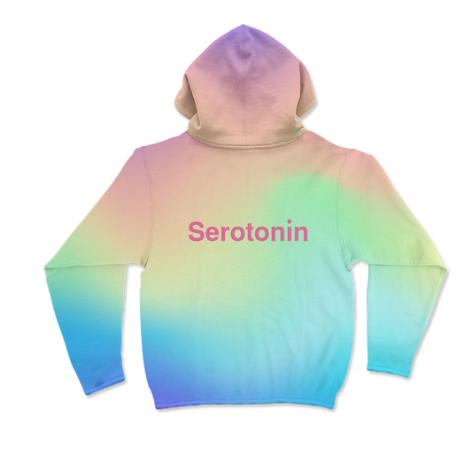 Serotonin All Over Print Mask Hoodie