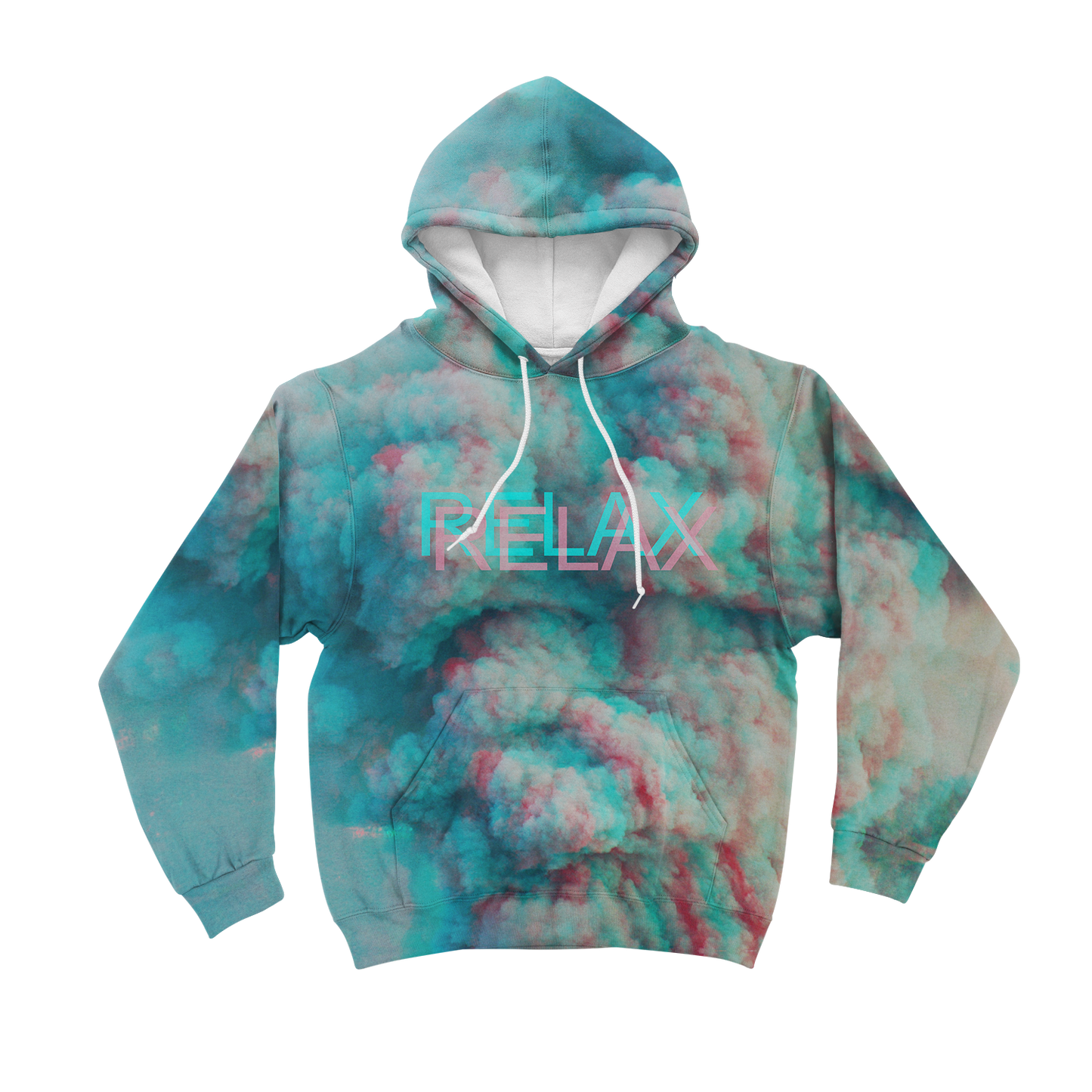 Relax All Over Print Unisex Hoodie
