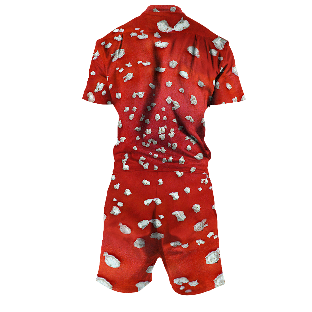 Fly Agaric - Amanita All Over Print Romper