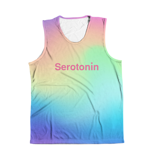 Serotonin All Over Print Sleeveless Tee
