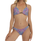 Cann~ Pattern All Over Print Sling Bikini Swimsuit