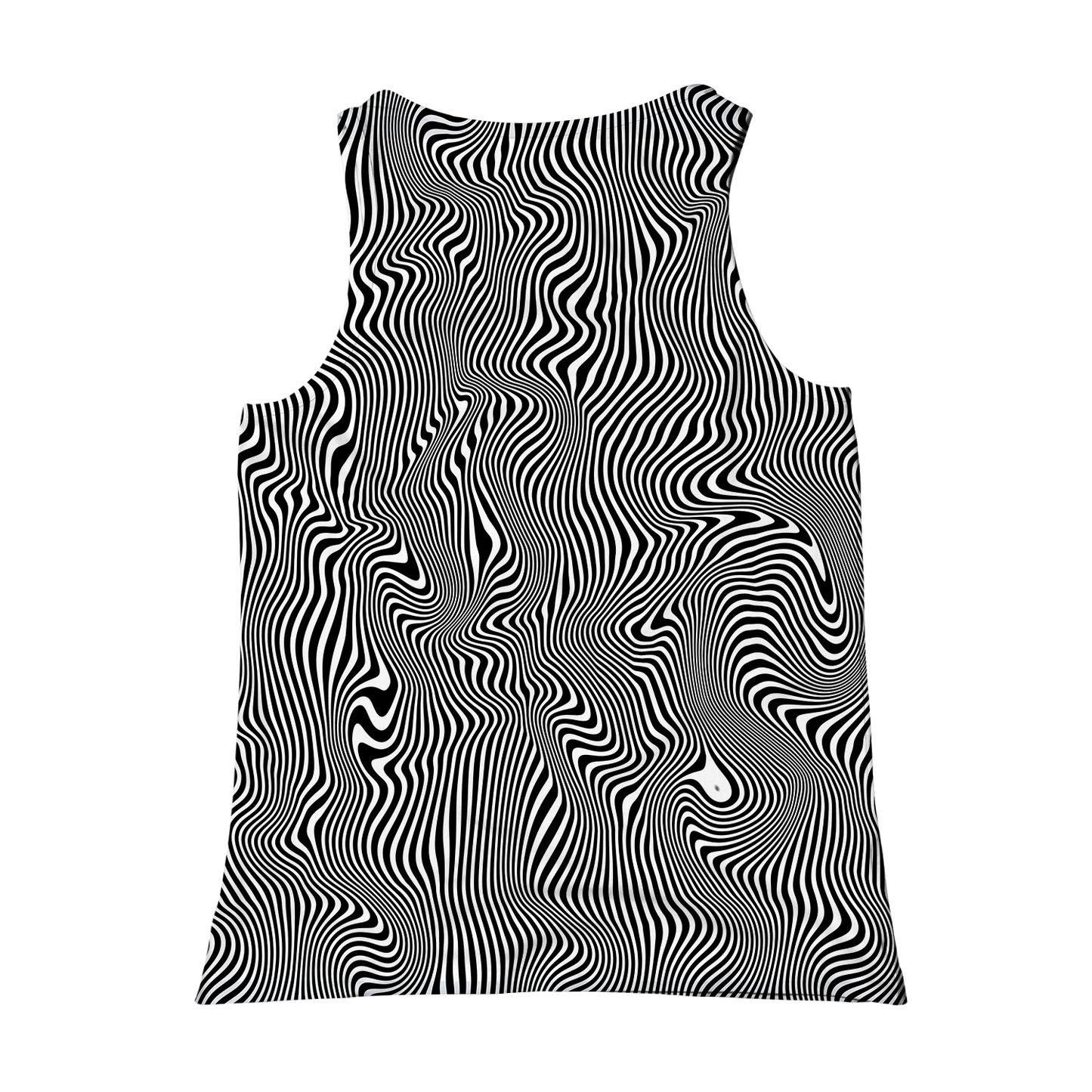 Trippy Wave All Over Print Unisex Tank Top