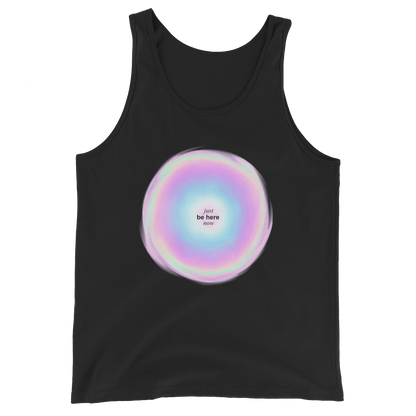 Just Be Here Now Graphic Tank Top