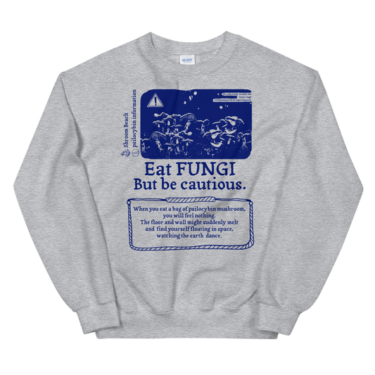 Eat Fun Guy Graphic Sweatshirt