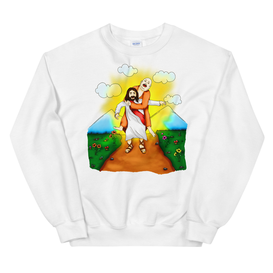 Back to Love and Happiness Graphic Sweatshirt