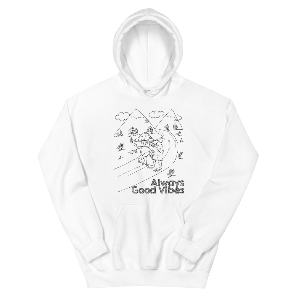 Always Good Vibes Graphic Hoodie