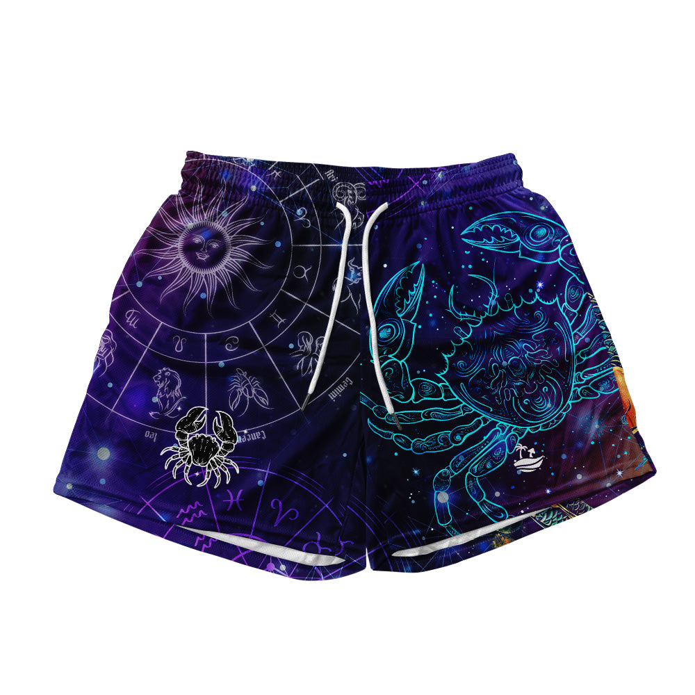 Cancer All Over Print Men's Mesh Shorts