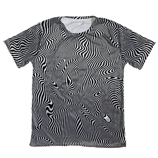 Trippy Wave Velvet Unisex Tee