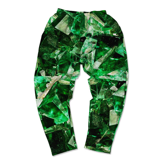 Emerald All Over Print Muscle Pants