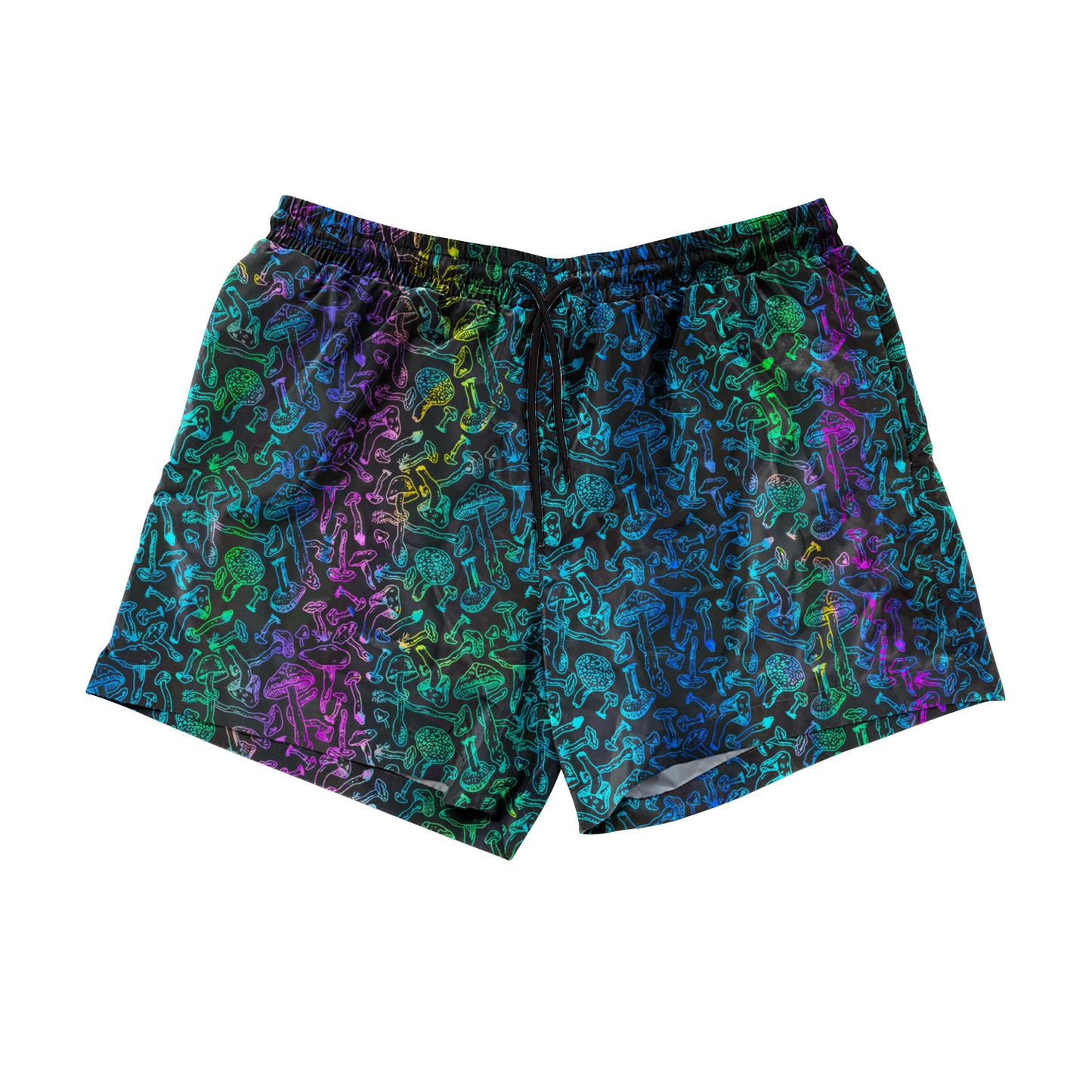 MUSHROOM Reflective - Men's Active Liner Shorts 2.0 – Shroom Beach