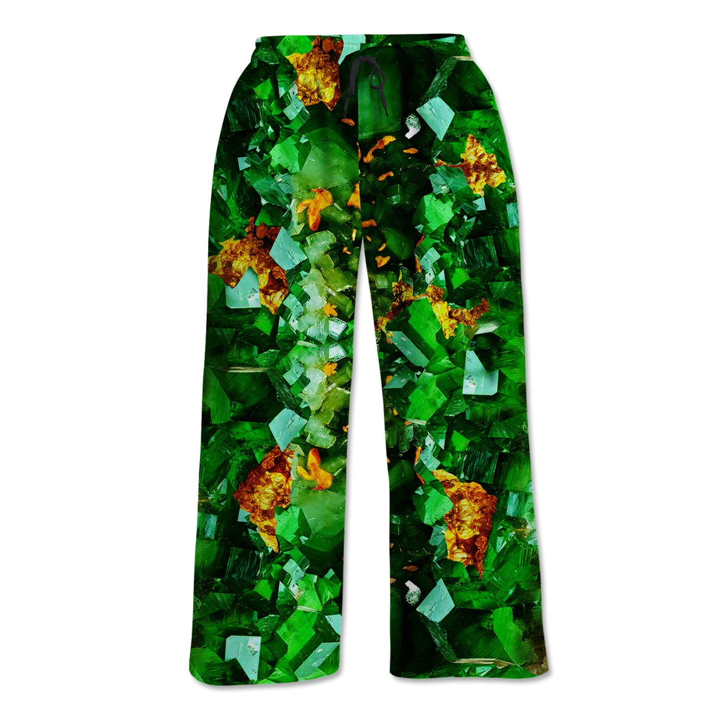 Emerald and Gold Unisex Lounge Pants