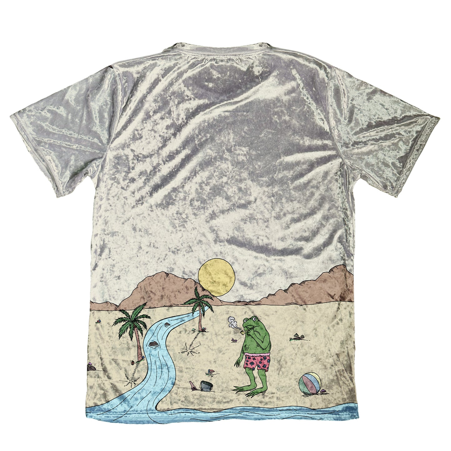 Beach Vibes Velvet Unisex Tee