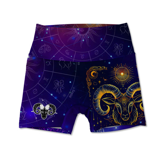 Aries Allover Print Women's Active Shorts