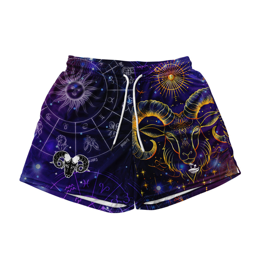 Aries All Over Print Men's Mesh Shorts