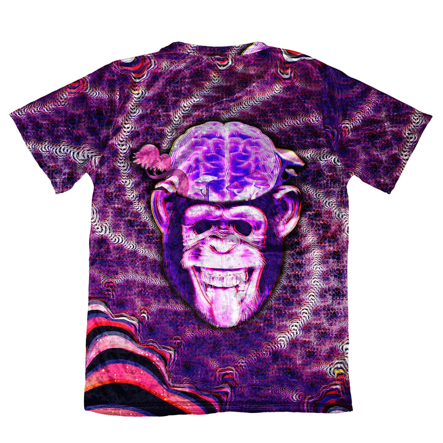 Ston~ Ape Brain Velvet Unisex Tee