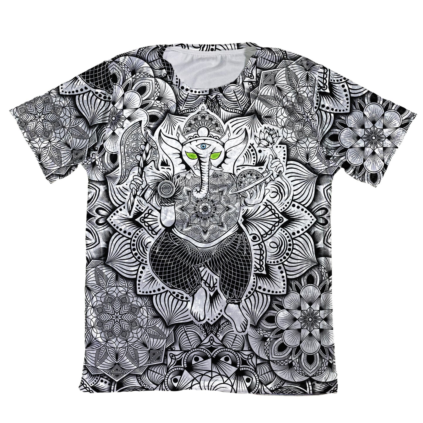 Ganesha Mandala Velvet Unisex Tee