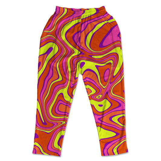 Acid All Over Print Muscle Pants