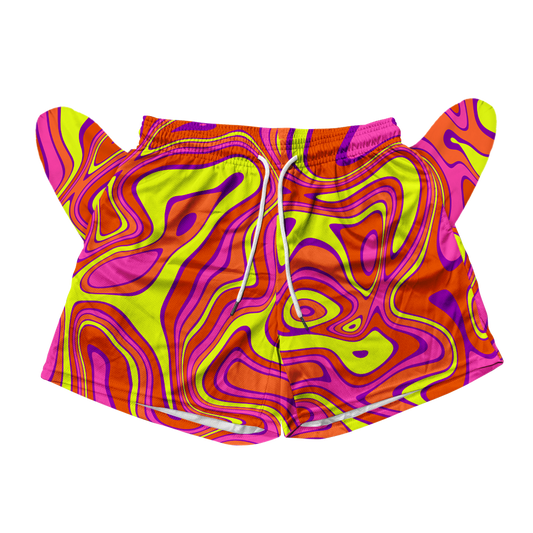 Acid All Over Print Men's Mesh Shorts