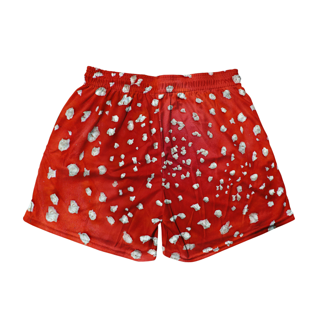 Amanita All Over Print Men's Mesh Shorts