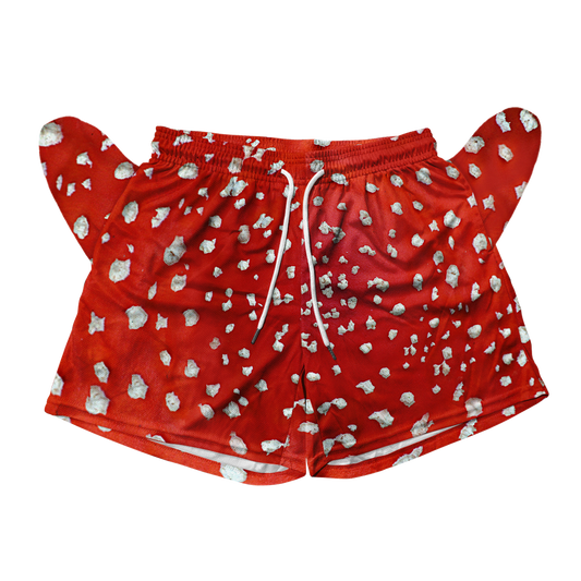Amanita All Over Print Men's Mesh Shorts