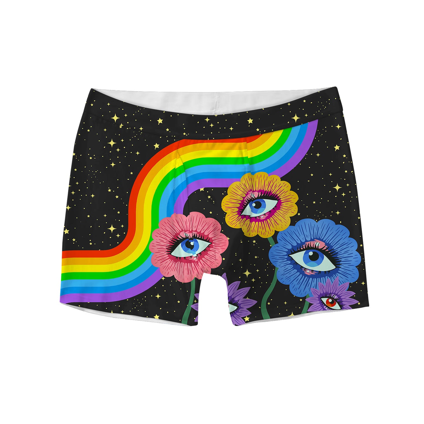 Rainbow Eyes All Over Print Men's Boxer Brief