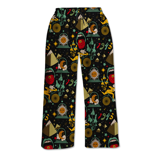 Bicycle Day Wide Leg Lounge Pants