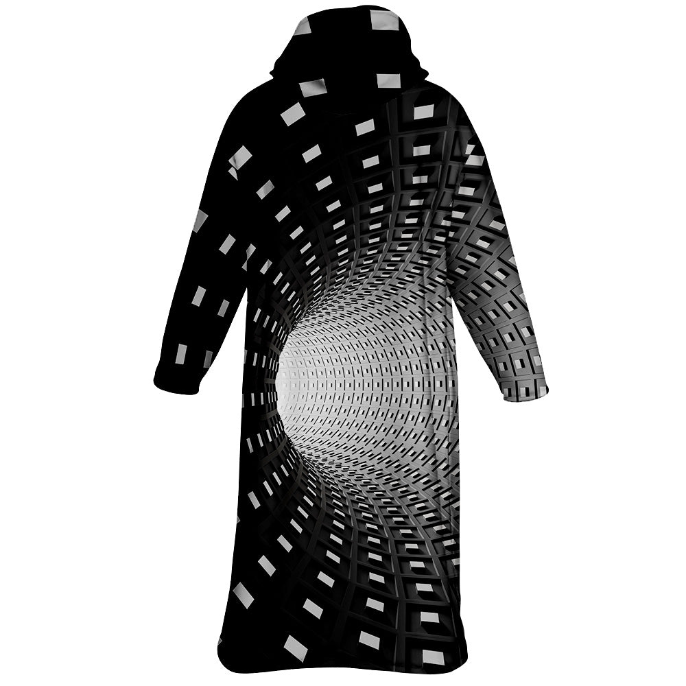 Optical Illusion All Over Print Cloak