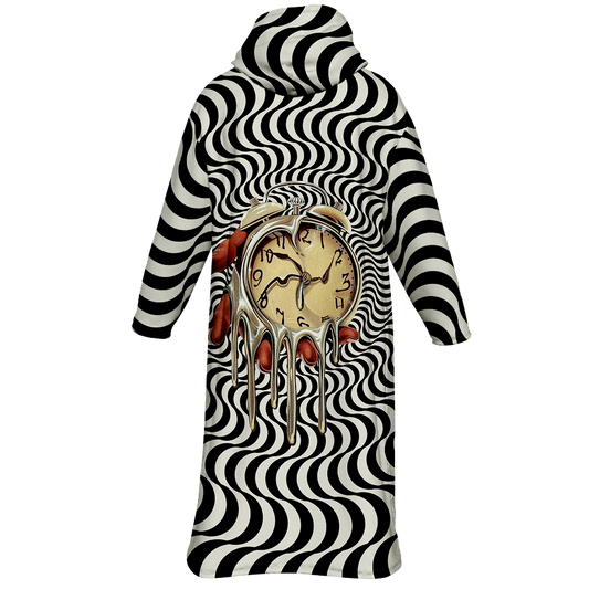 Time Is An Illusion All Over Print Cloak