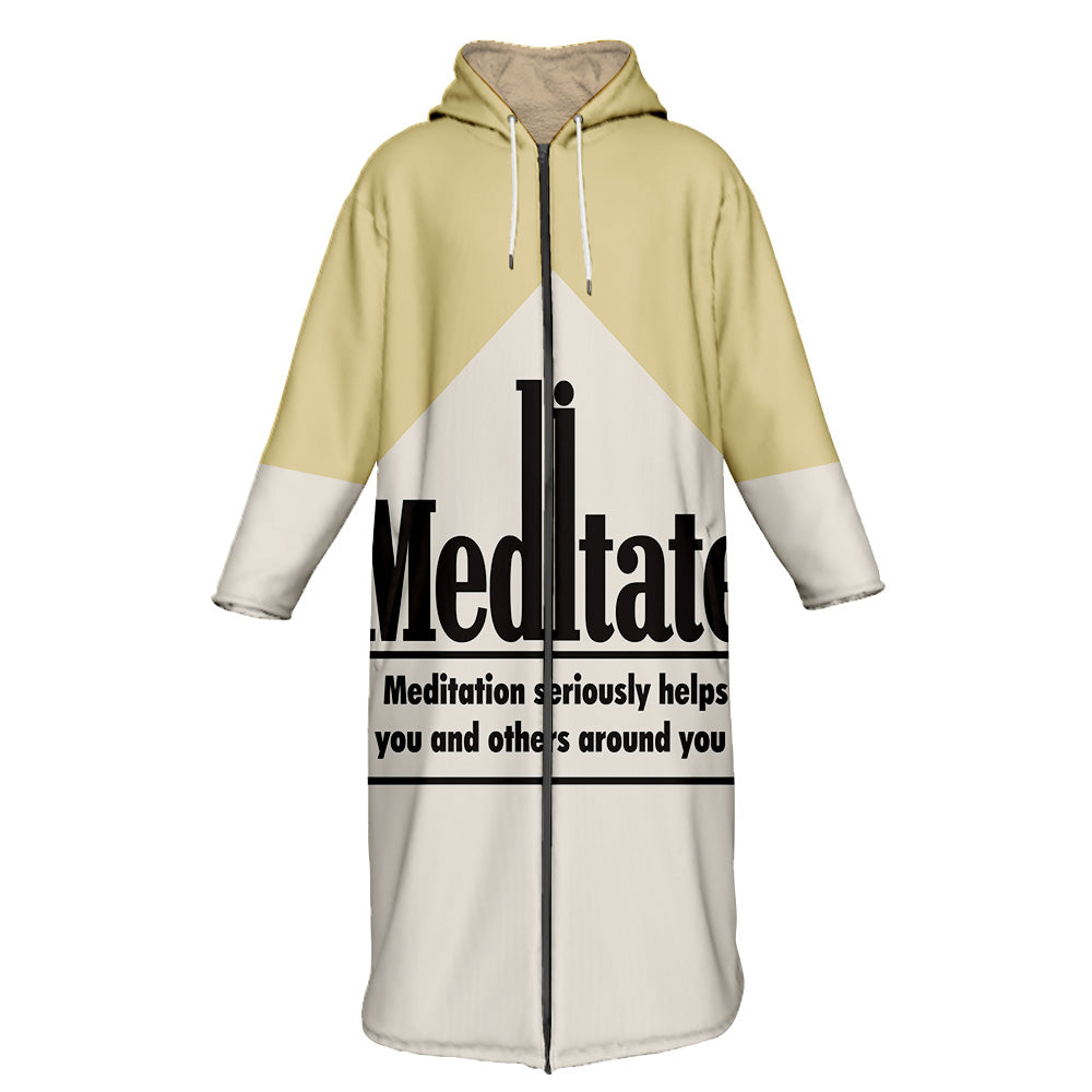 Meditate All Over Print Cloak