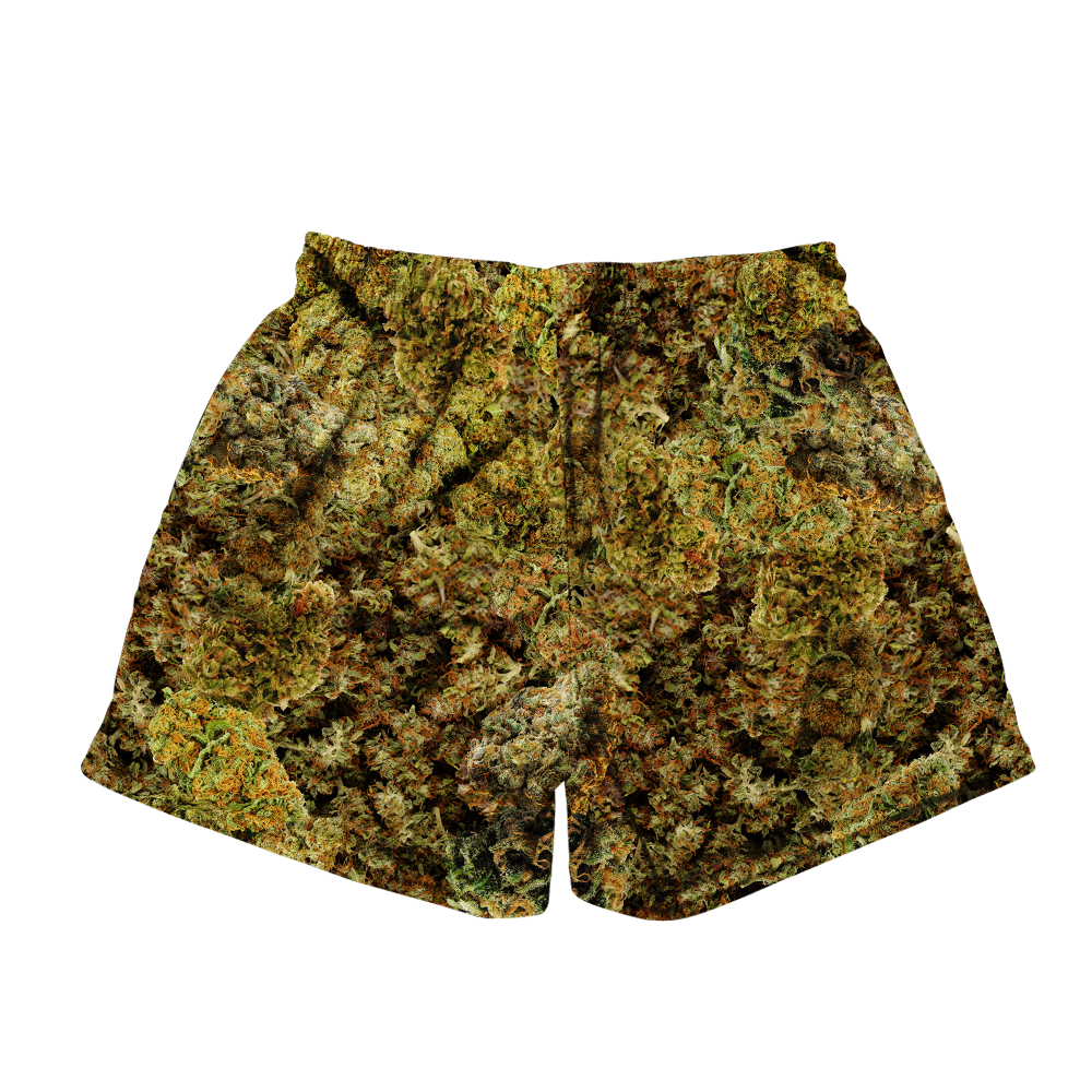 Cann~ Buds All Over Print Men's Mesh Shorts