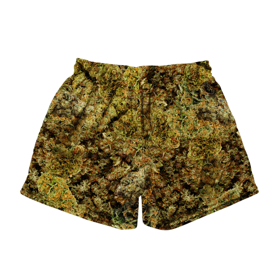 Cann~ Buds All Over Print Men's Mesh Shorts