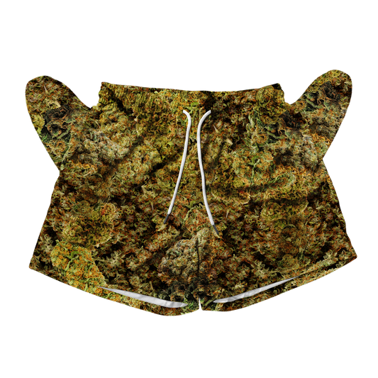 Cann~ Buds All Over Print Men's Mesh Shorts