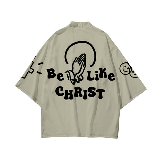Be Like Christ All Over Print Short Coat