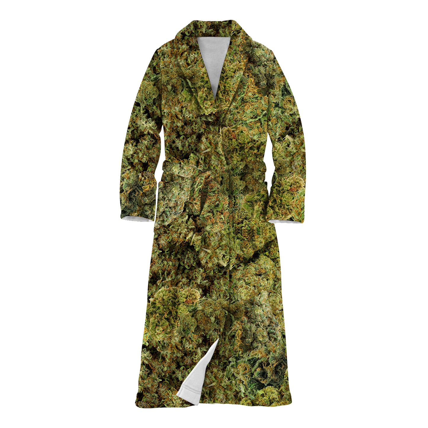 Cann~ Is My Friend All Over Print Fleece Robe