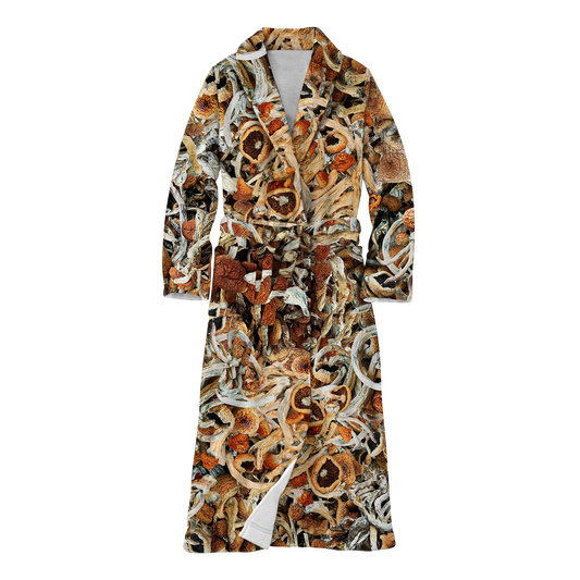 Psi~ Is My Friend All Over Print Fleece Robe