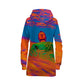 Nothing All Over Print Hoodie Dress