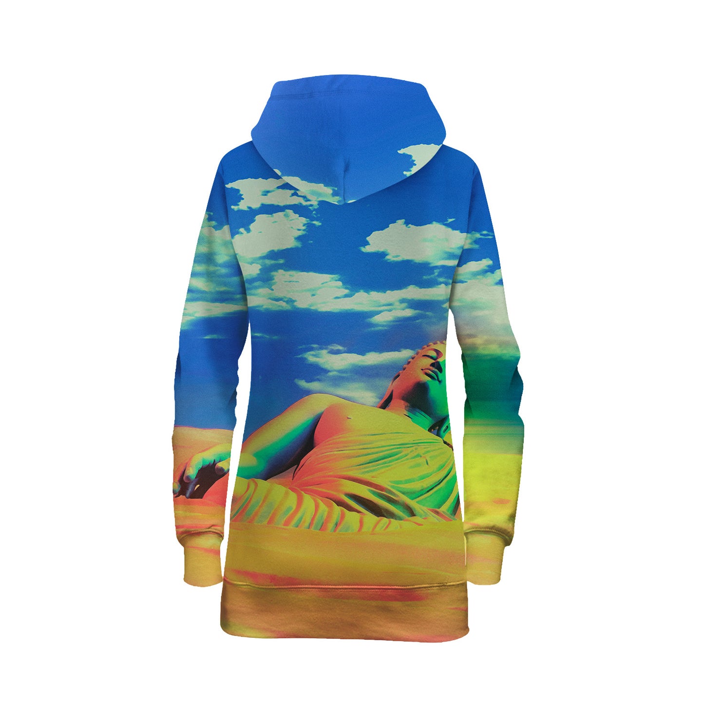 Everything Wants You All Over Print Hoodie Dress